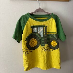 John Deere Green and Yellow Kids T-Shirt